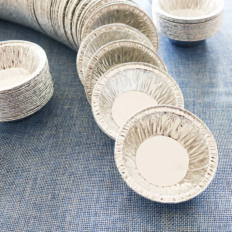 Фольга яйцо Tart база держа португальский печь для яиц формочка выпечки фольга не