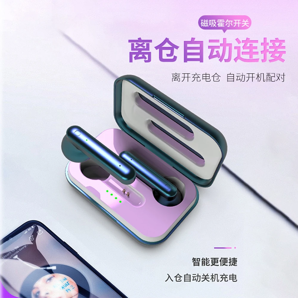 FLUXMOB L8 беспроводные наушники вкладыши TWS Мини Беспроводная связь Bluetooth 5 0