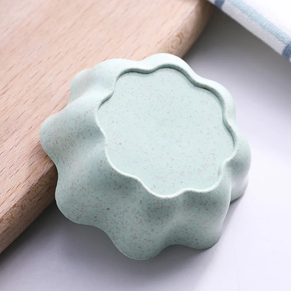 

16pcs Flower Shaped Seasoning Dish Household Dipping Dish Seasoning Saucer