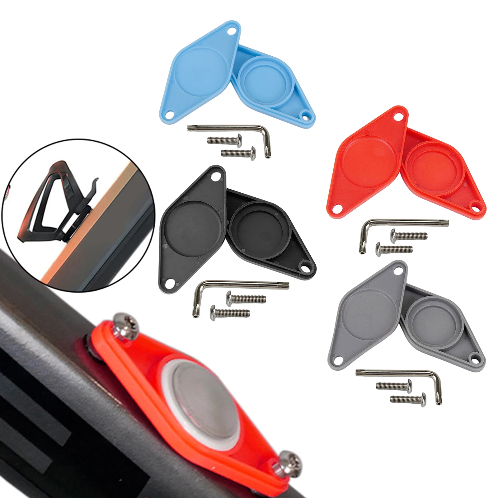 

Cycling Bicycle Locator Protective Cover Protective Case Portable Anti-Lost Bottle Cage Holder Accessory Support Sleeve