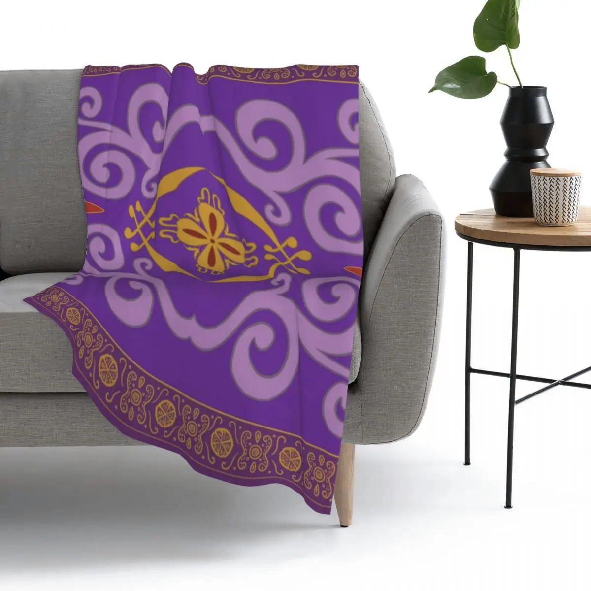 

Magic Carpet Throw Blanket Fleece Throw Blanket Bed Blanket Sofa blanket flannel Cozy bedding On Home travel Adult child