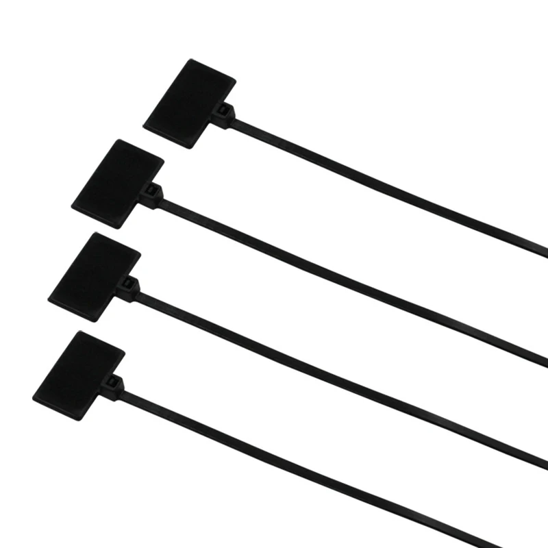 250 шт. 7 цветов нейлоновый кабель маркер самофиксирующийся шнур запись на Ethernet