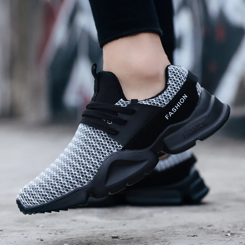 Белая мужская повседневная обувь Chaussure Homme Дышащие мужские модные кроссовки на