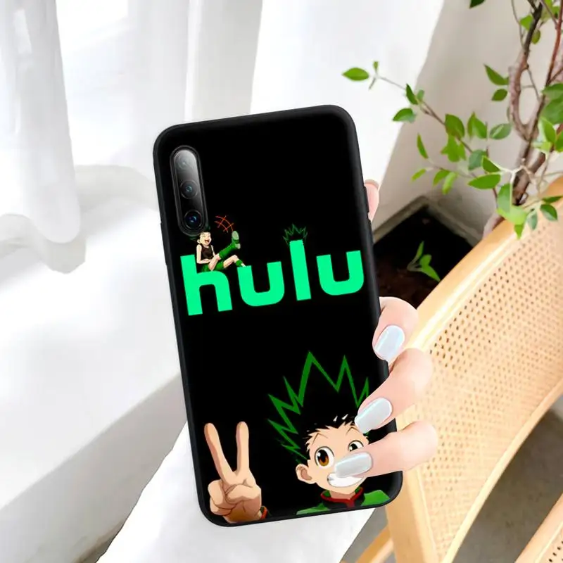 

Hunter X Hunter Gon Freecss Black Silicone Mobile Phone Case For Samsung Galaxy S9 S10 S20 S21 S30 Plus Ultra S10e S7 S8 Cover
