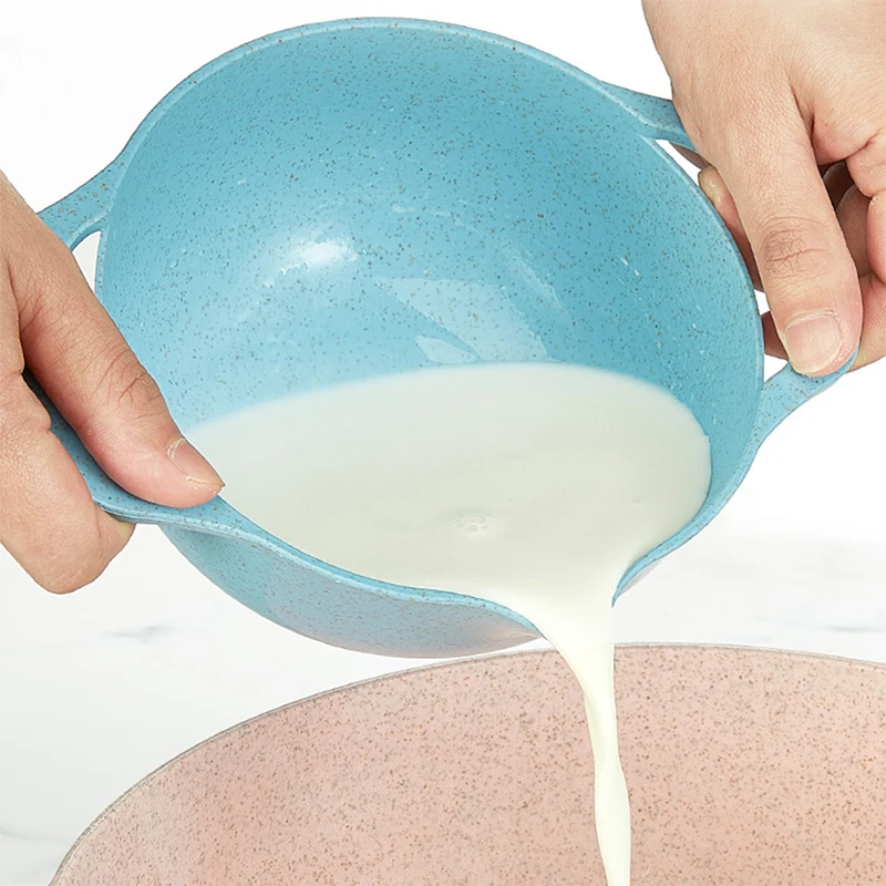 

KAKURI 10Pcs Set Mixing Bowl Measure Cup Spoons Baking Measurement Utensil Kitchen Measuring Colander Colander Sifter Tool