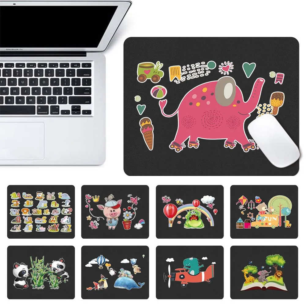 

Cartoon Pattern Mouse Pad Anti-student Notebook Pad Keyboard Cute Protection Pad Office Desktop Non-slip Waterproof Mouse Pad
