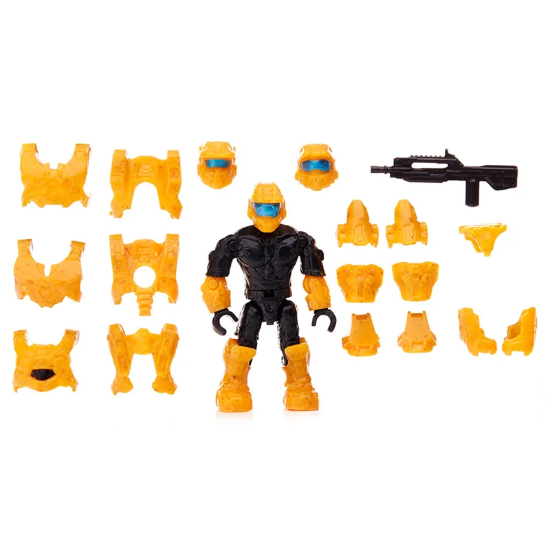 Mega Bloks Construx Halo DXR56 Spartan Armor Customizer Pack II строительные блоки игрушки|Игрушечные кубики|