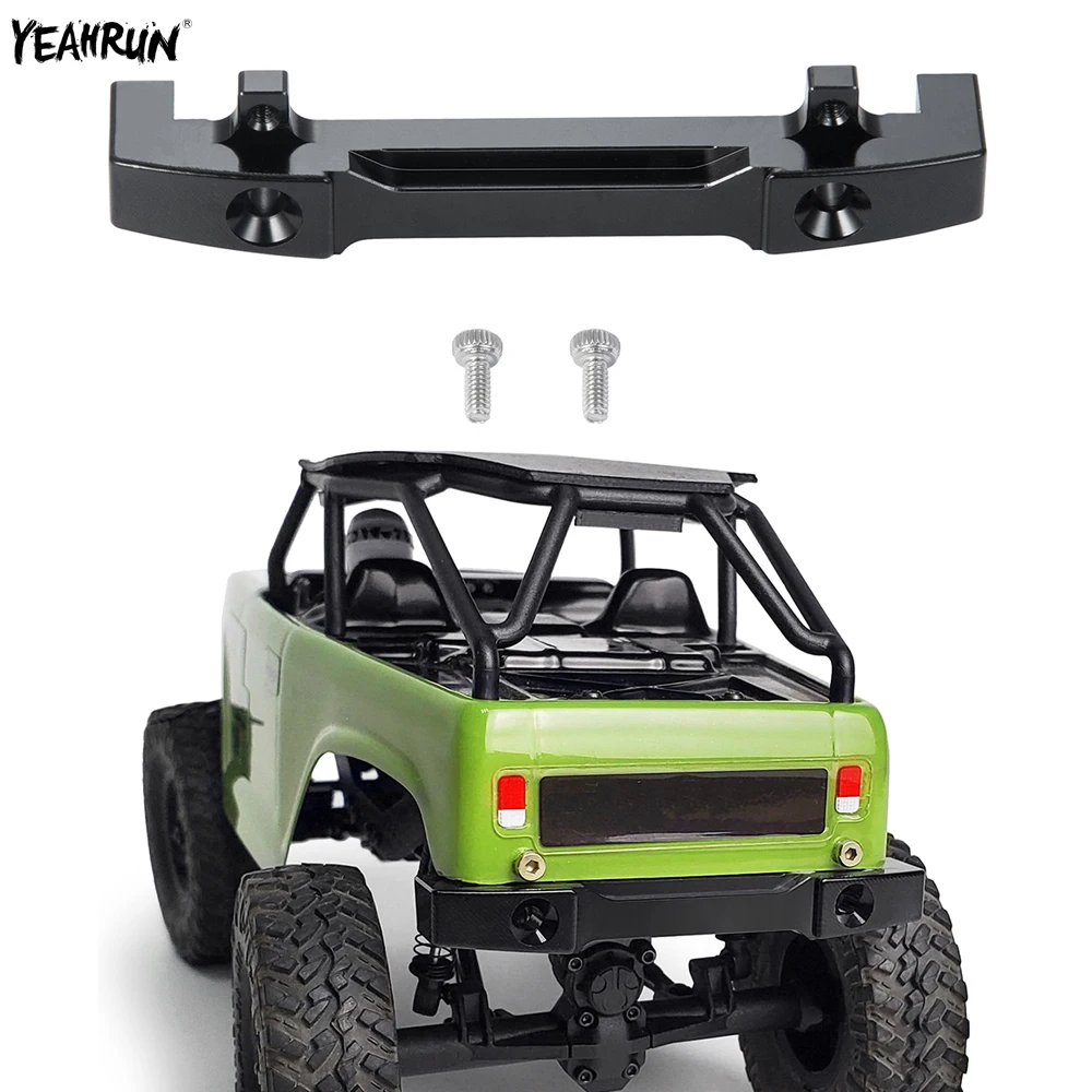 

YEAHRUN Metal Aluminum Rear Bumper Mount For 1/24 Axial SCX24 90081 RC Crawler Car Upgrade Spare Parts