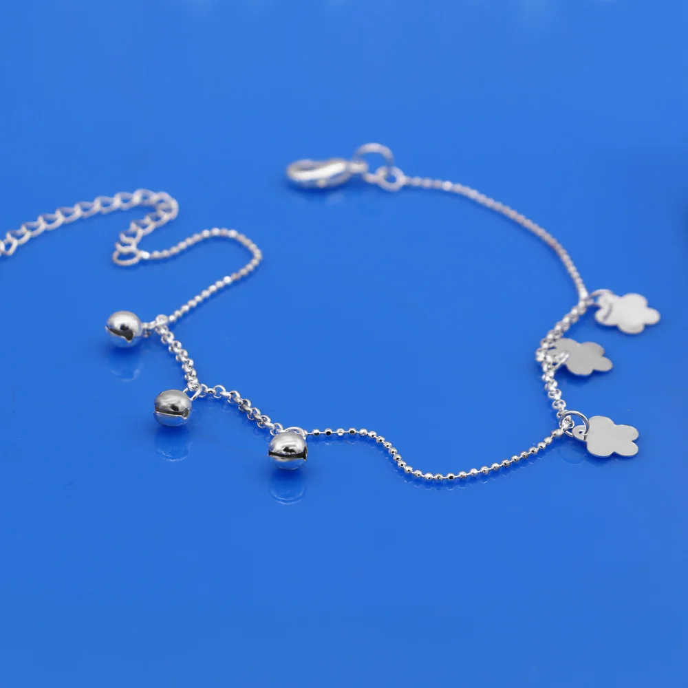 28 см 1 шт. на 100% Аутентичный. 925 пробы Silver High Jewelry полированный цветочный шар