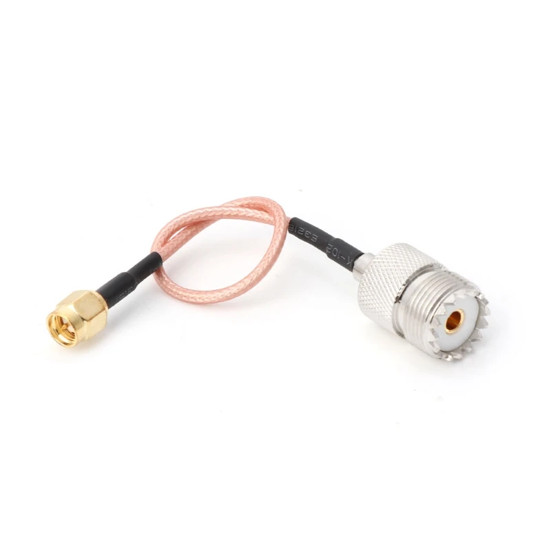 RG316 кабель Перемычка свиной хвост UHF SO239 женский PL259 к SMA штекер обжимной