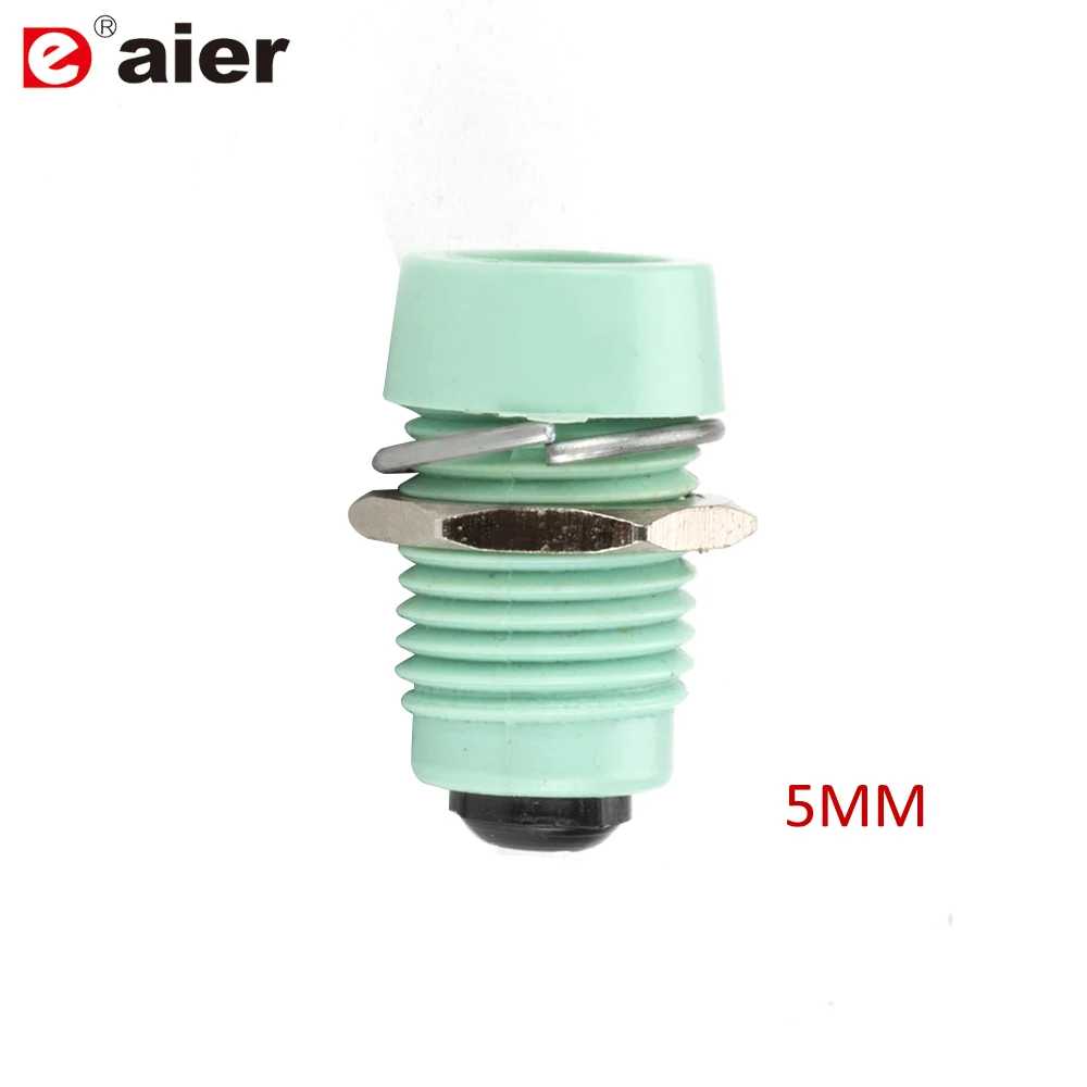 

10PCS 5mm Green Plastic Lamp Bases LED Holder Bezel Socket