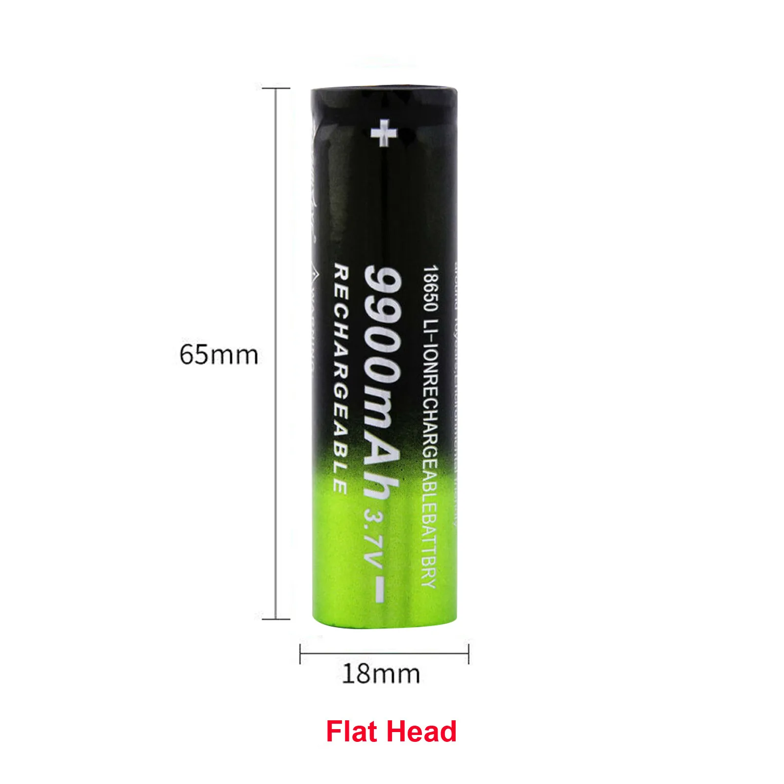 

3.7v 18650 9900mah Rechargeable Battery High Capacity Li-ion Rechargeable Battery For Flashlight Torch Headlamp Battery