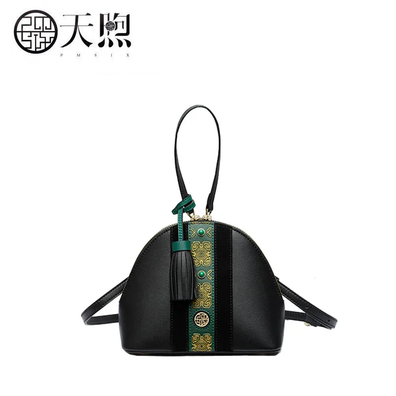 Pmsix Новинка Улучшенная модная сумка из натуральной воловьей кожи Роскошная