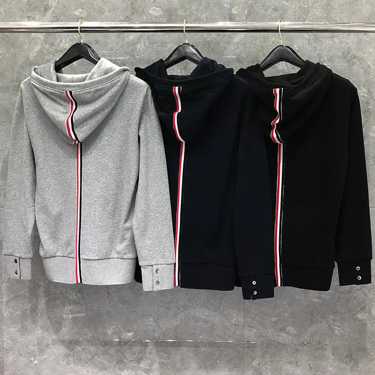 

2021 Fashion Brand striped hooded Clothing Cotton Jacket Men Women Sweatshirts Hoodies Pullovers Casual Sportswear Coat