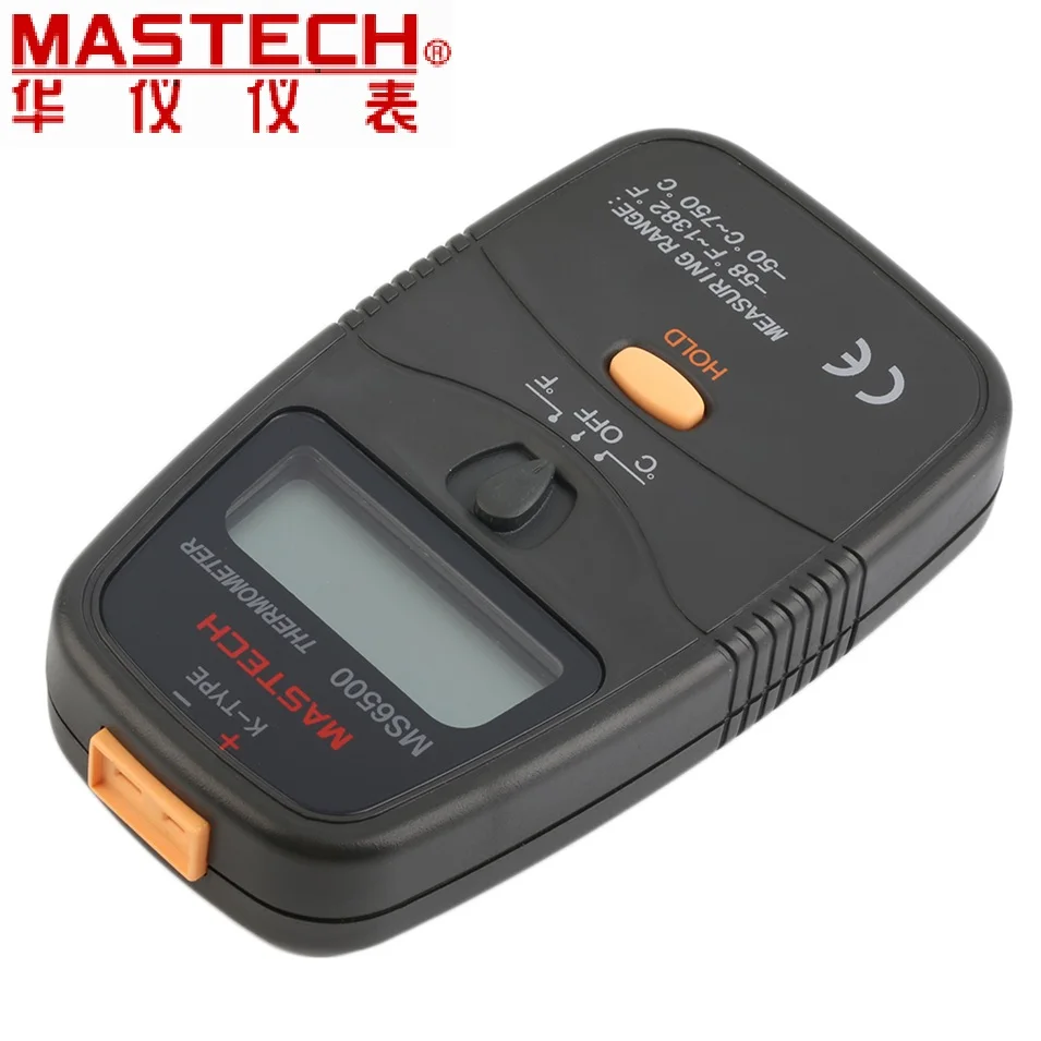MASTECH MS6500 31/2 k типа цифровой ЖК дисплей термометр Температура метр с TP 01 термопары