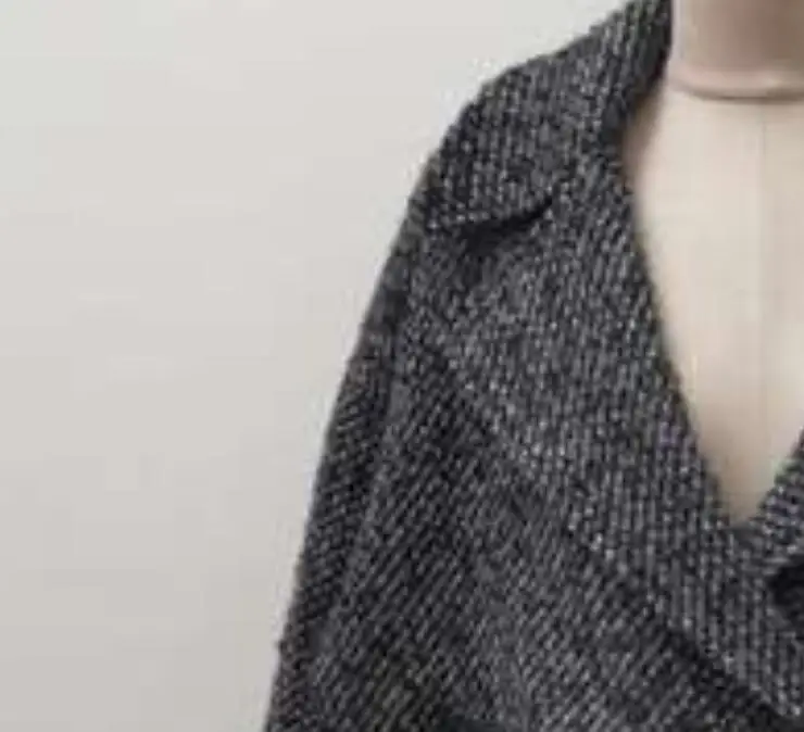 

2020 Autumn and Winter Loose Mixed Wool Casual Short Coat