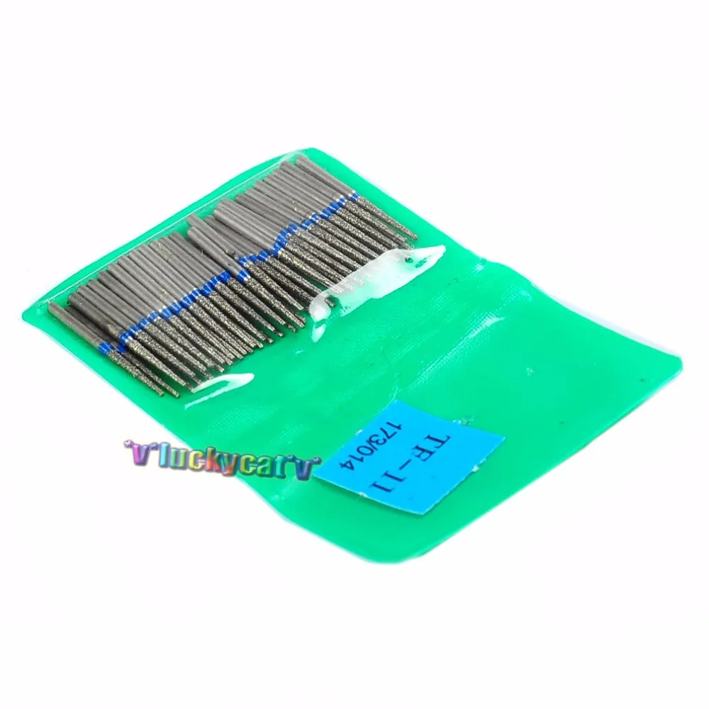 100pcs FG 1.6 New Dental Diamond Burs Set Millers Tooth Drill Jewelers TF-11 | Красота и здоровье