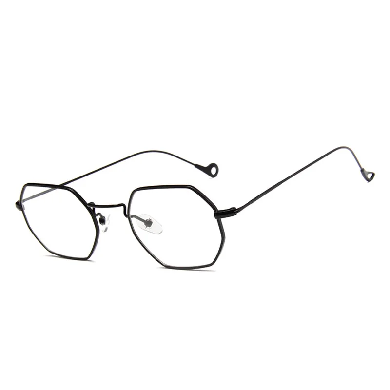 

Hip Hop Metal Frame Women Sun Glasses Luxury Designer Gafas Polygon Eyeglasses Men Shades Vintage Retro Sunglasses Lunettes