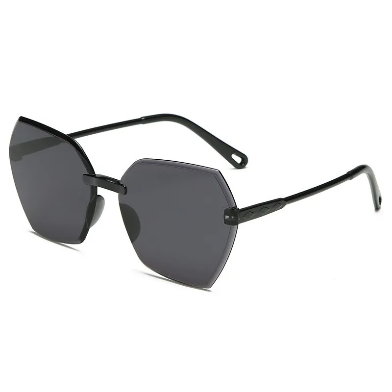 Солнцезащитные очки кошачий глаз женские цельные брендовые дизайнерские