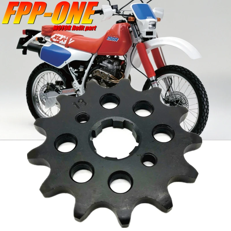 

Для HONDA XLR250 аксессуары для мотоциклов передняя шина цепная шестерня 13T