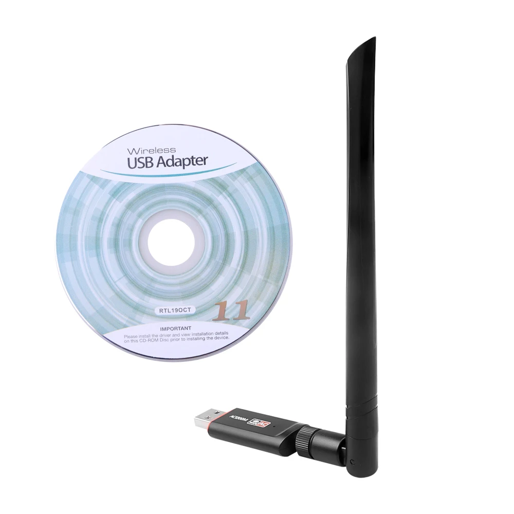 Беспроводной Wi-Fi адаптер Kebidu 1200 Мбит/с USB 3 0 два диапазона для ноутбука рабочего
