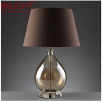 86light postmodern black table lamp creative led decorative desk lighting for home bedside