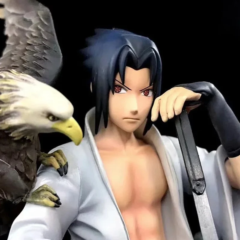 Аниме GK Sasuke Hawk фигурка ПВХ Модель игрушка 35 см|Игровые фигурки и трансформеры| |