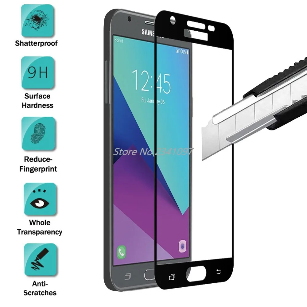 

9H 3D full Cover Tempered Glass For SAMSUNG Galaxy J2 J5 J7 Prime Screen Protector Film For SAMSUNG J7 max Tempered Glass