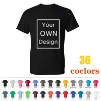 t shirts your own design brand logopicture custom tshirt for men and women diy t shirt oversized tops tee