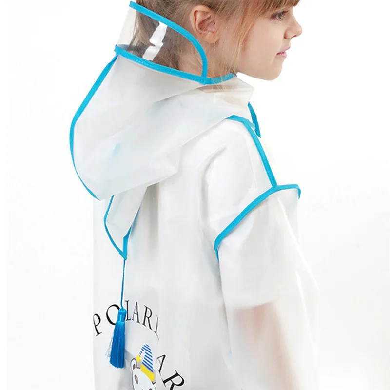 Детский защитный плащ от дождя и солнца куртка дождевик одежда для маленьких