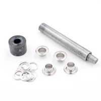 100pcslot 8mm eyelets metal holes high strength material rivets ventilation holes silver metal canopy cloth rope holes