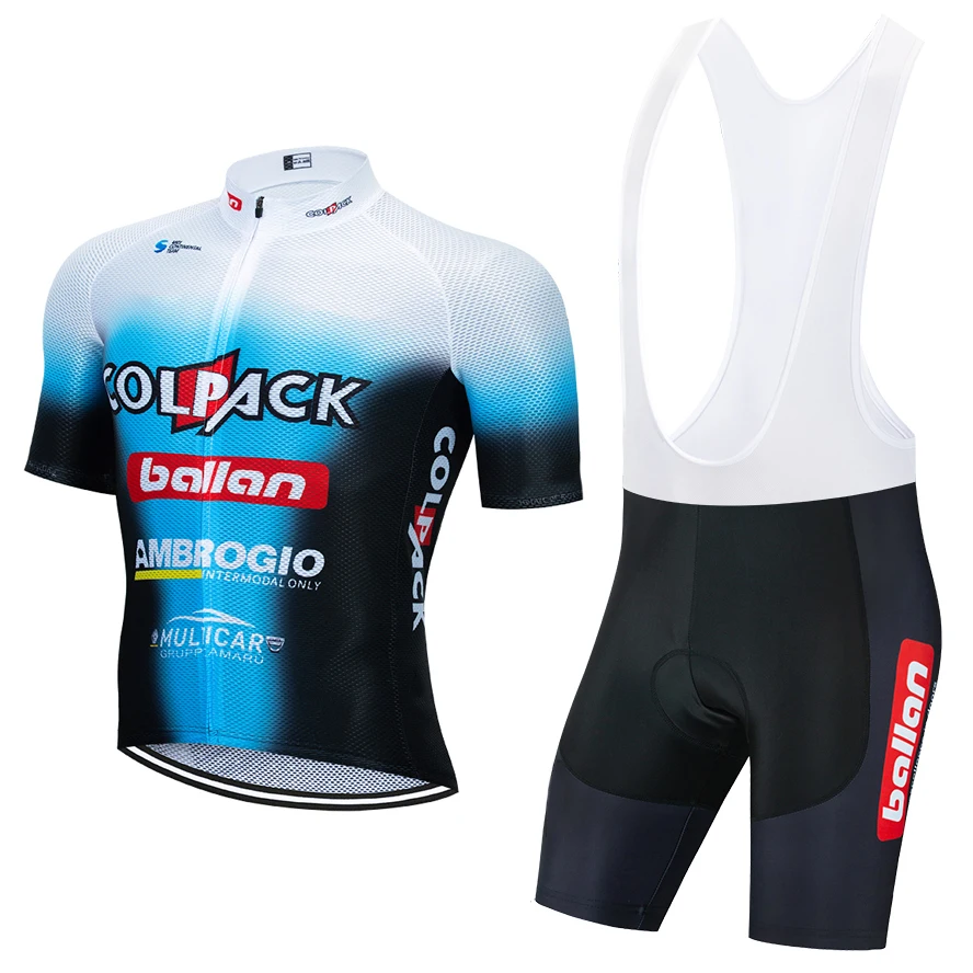 

TEAM 2021 COLPACK Cycling Jersey Maillot 20D Bike Shorts Ropa Ciclismo MEN MTB Summer BICYCLING Bottoms Wear