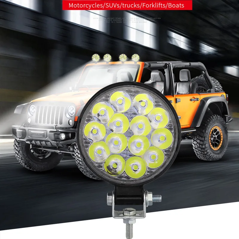 

Mini 24v 48W Led Bar Light Car Navigation Lights Offroad Work Light For Truck Boat Tractor Trailer 4x4 SUV ATV Led Headlight