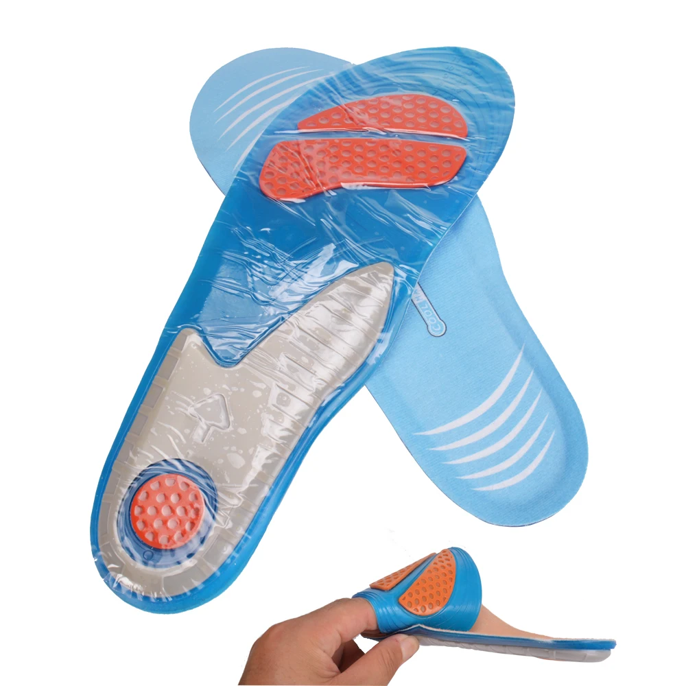 1 шт. силиконовые стельки для обуви от боли в ступнях|insole foot care|insoles shock absorptionsports
