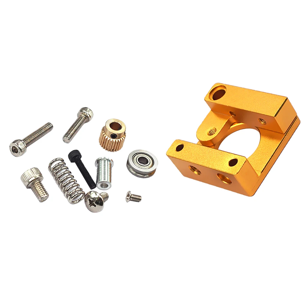 

MK8 Extruder Aluminum Block Kit For Reprapi 3D Printing Accessories 3 Types