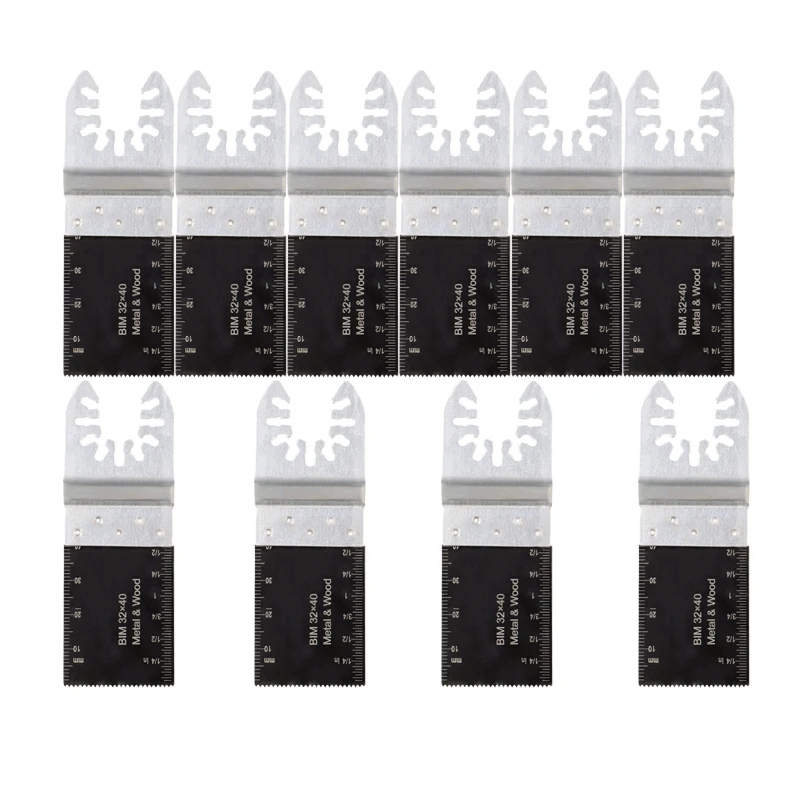10 шт. би металл осциллирующая пила Резак Инструменты Набор деревообрабатывающие