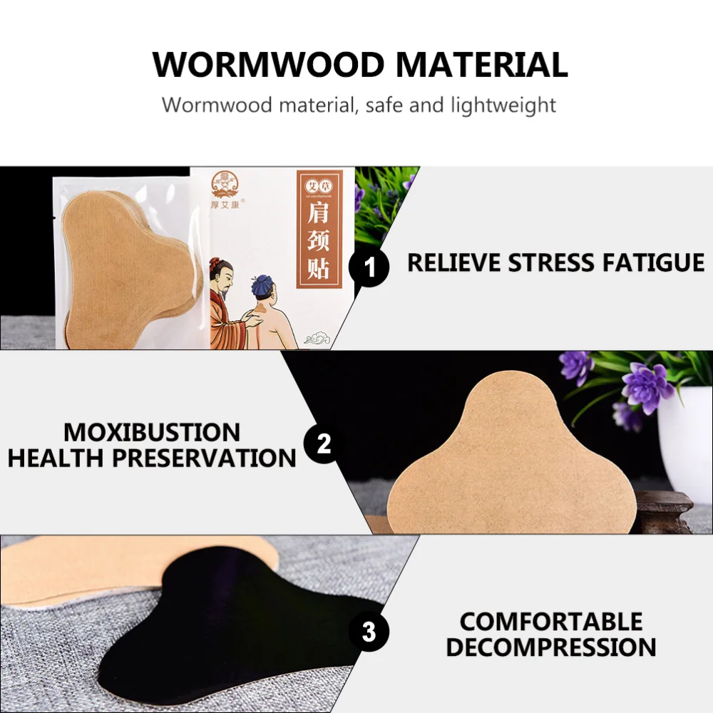 

36Pcs Pain Relief Neck Moxibustion Sticker Shoulder Moxibustion Plaster