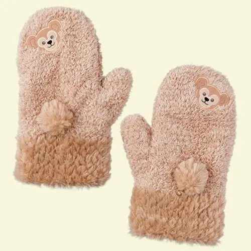 Плюшевые зимние перчатки для девочек с рисунком Duffy Bear Friends stellalou Rabbit shelliemei Gelatoni