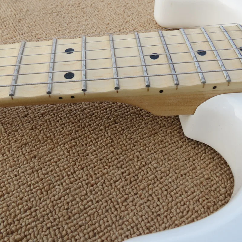 fabrik store vintage weiß yngwie malmsteen scalloped großen kopf ahorn griffbrett st 6 saiten e gitarre guitarra free global shipping