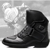 motocross boots microfiber racing shoes anti collision anti skid motorcycle boot equipment all season