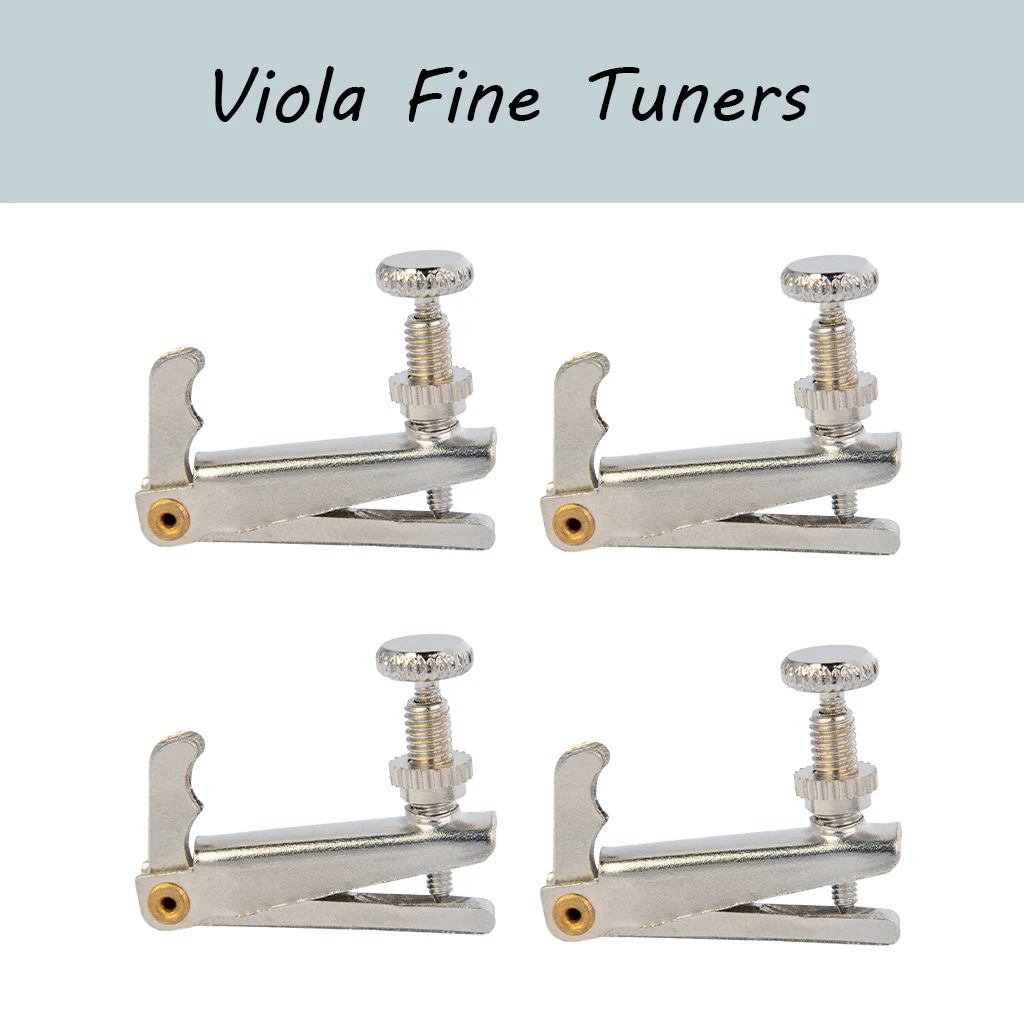 4 шт. тонкие тюнеры для Альта металлическая струна регулятор никелированный
