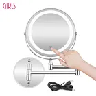 Светодиодный макияжа со светодиодной подсветкой и USB-зарядкой