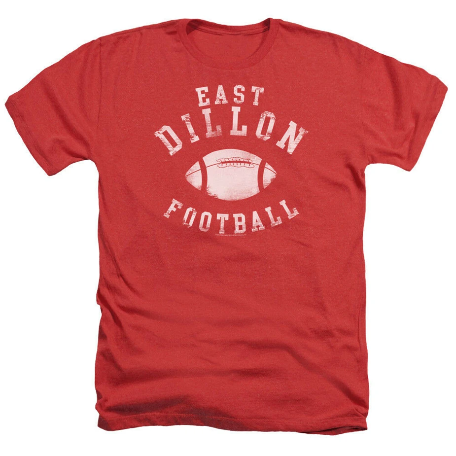 Футболка в винтажном стиле с принтом Friday Night Lights East Dillon Football круглая футболка всех