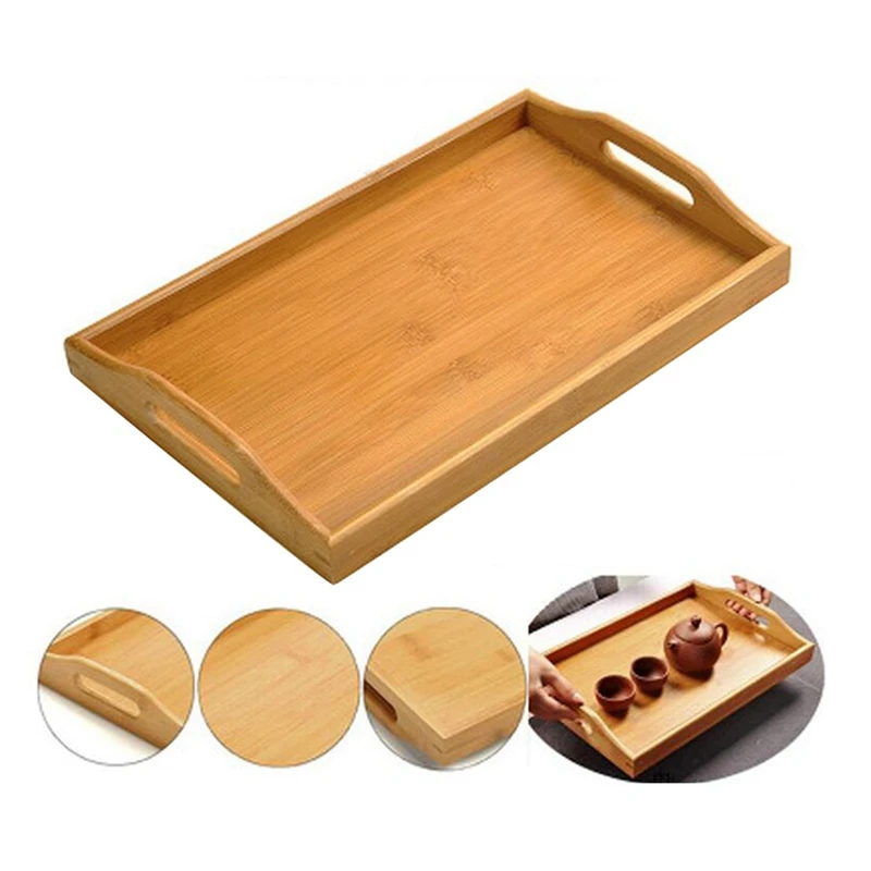 

1 Pcs Micro-Perforated Colander Kitchen Strainer Sieve with Handle & 1 Set Bamboo Bread Chopping Board + Tray