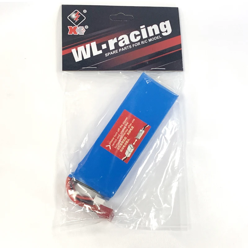Wltoys-bater&iacute;a Lipo para coche teledirigido, Original, para 124019, 124018, 124016, 124017, 7,4, 2s, 2200 V, mAh-1