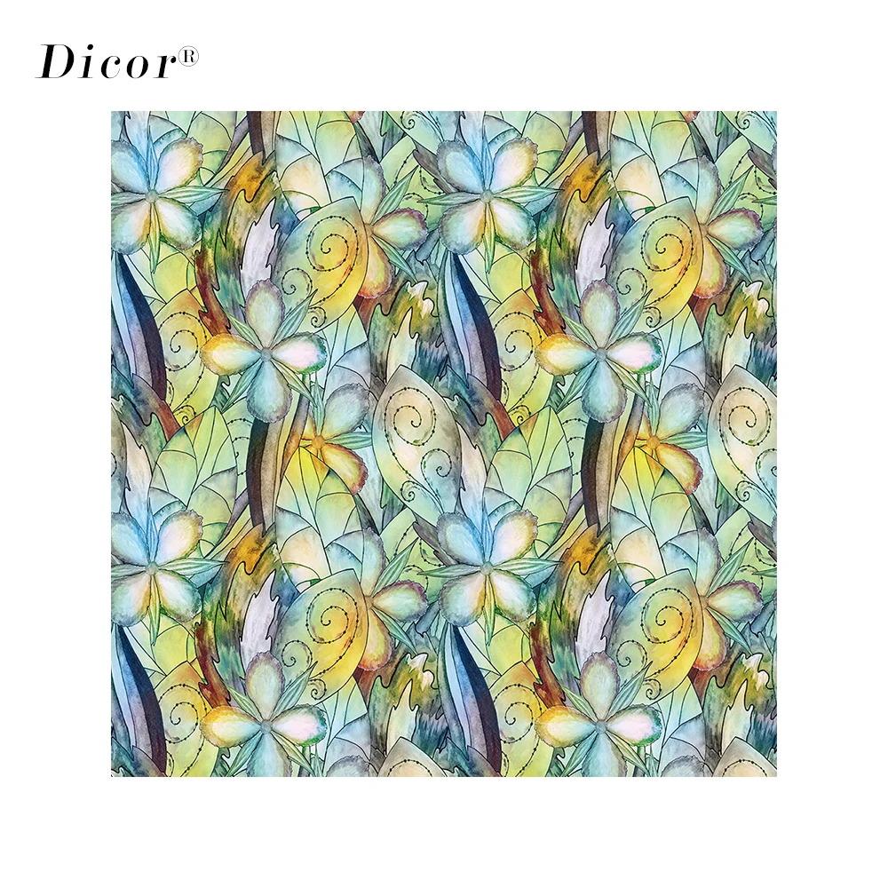 Новинка 2021 четыре листа клевера матовое стекло статическая наклейка оконная