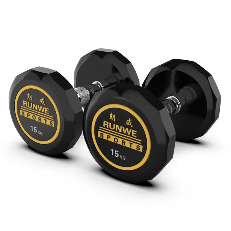 

Fitness Equipment Dumbbell Weights Fixed dumbbell Gym Dumbbells Set Rubberized