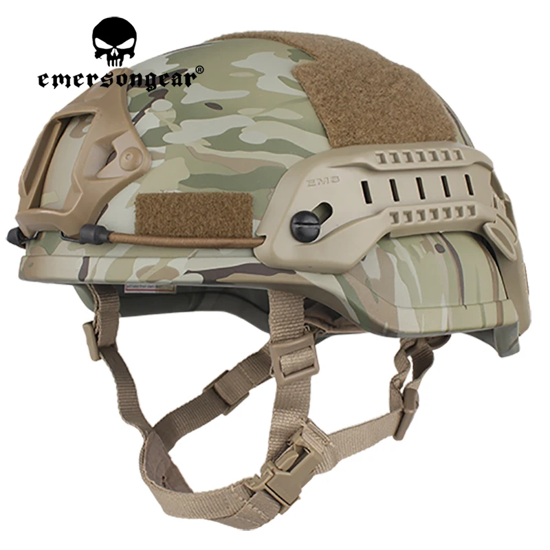 Emersongear Tactical ACH MICH 2000 Helmet-Special Action Version Head Protective Gear Guard Shooting Airsoft Combat Military