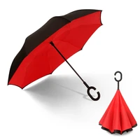 outdoor uv protection reverse umbrella rain women beach umbrellas parasols sunshades regenschirm household merchandises bi50ys