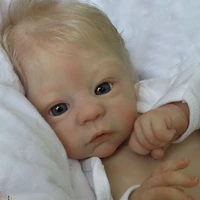 21inch reborn doll kit unpainted diy bebe reborn kits infant newborn baby doll mold parts